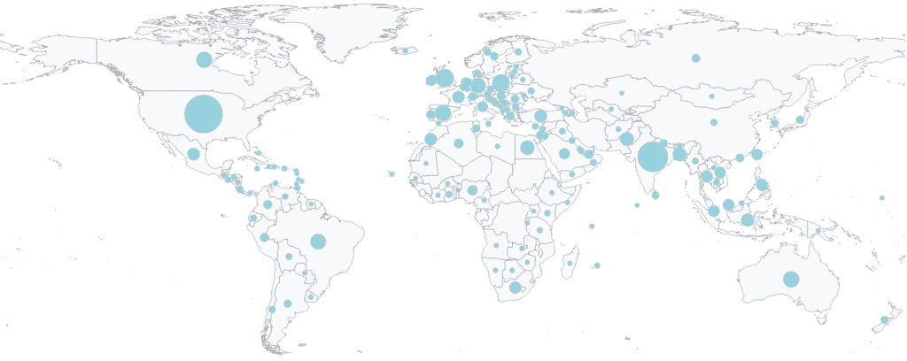 About 1 Reach Map