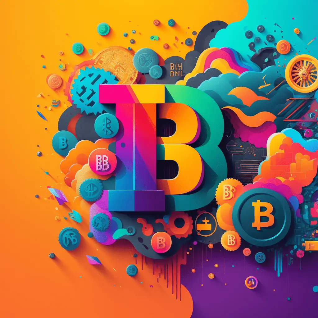 Bitcoin-Symbol-Purple-And-Orange