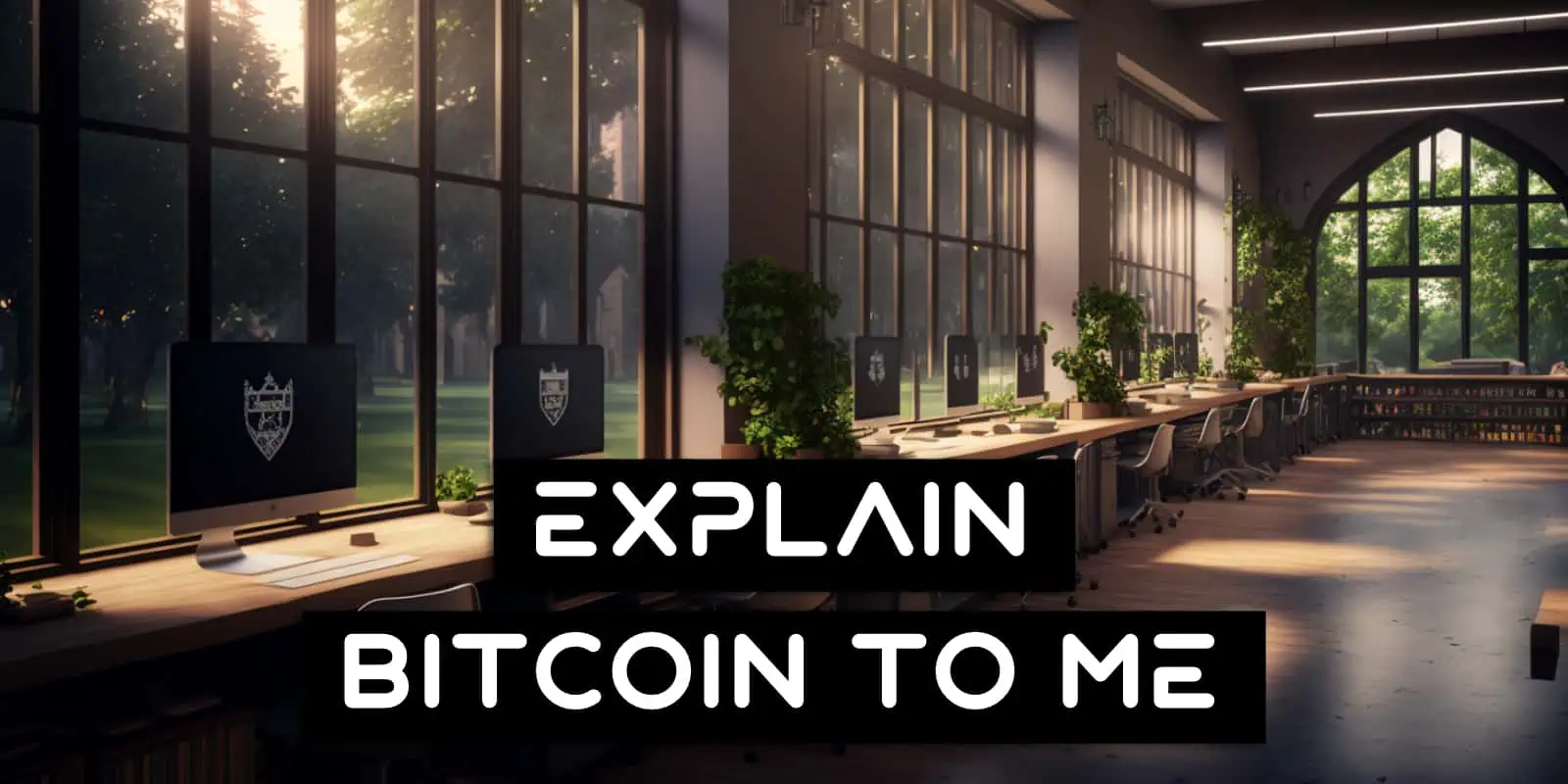 Explain Bitcoin To Me