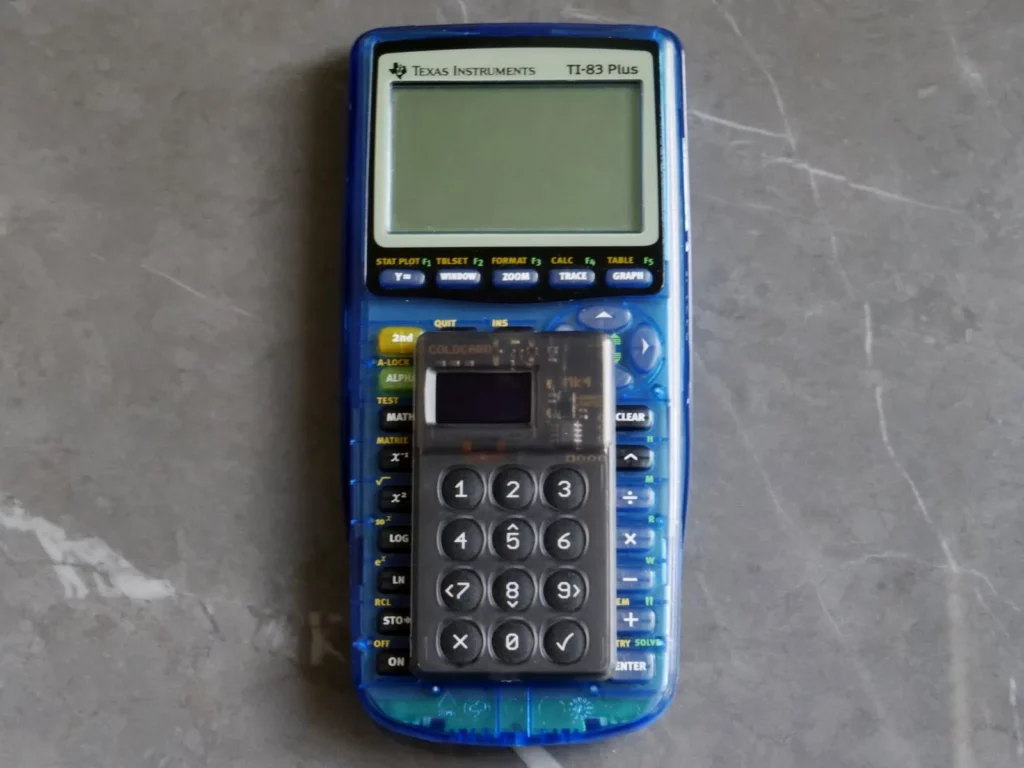 COLDCARD-Mk4-Vs-TI-83-Plus-Calculator